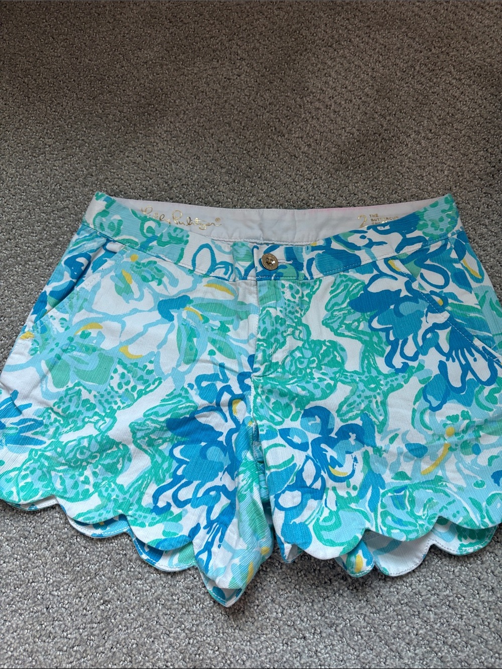 Lilly Pulitzer the buttercup shorts